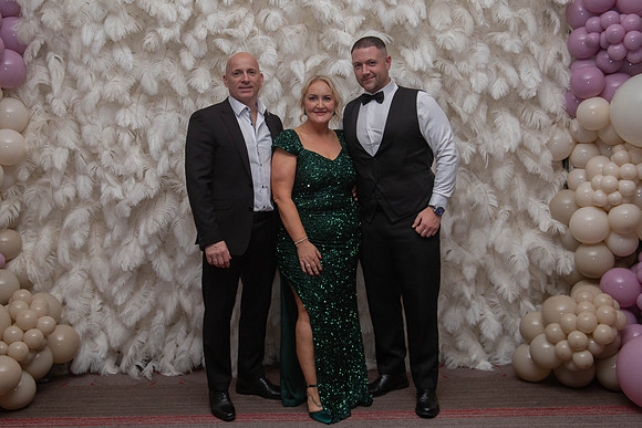 Formal event portrait from the Gift of Life Ball at the Radisson Hotel in Ireland