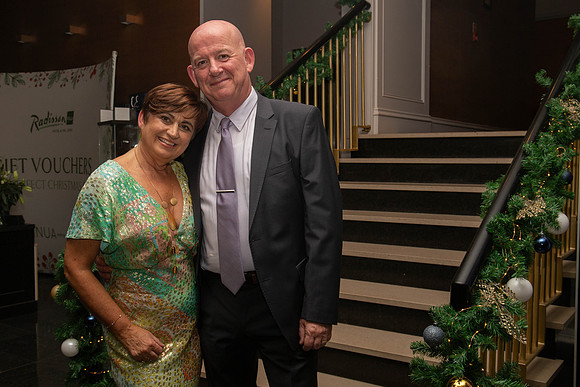 Formal event portrait from the Gift of Life Ball at the Radisson Hotel in Ireland
