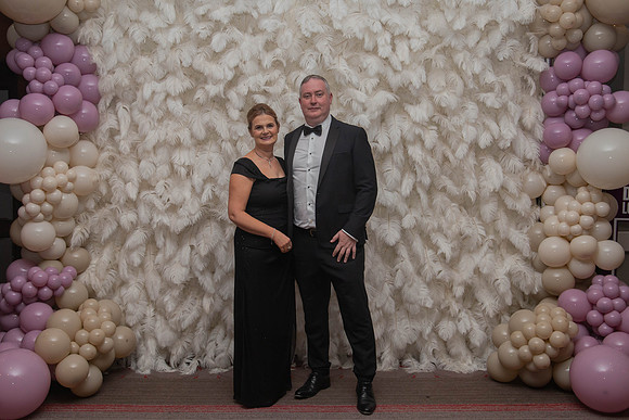 Black tie guests photographed at the Gift of Life Ball organ donation event in Ireland