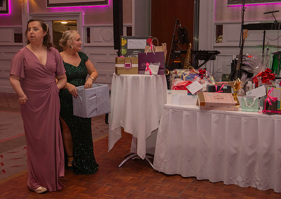 Guests attending the Gift of Life Ball in Ireland to commemorate organ donors and recipients