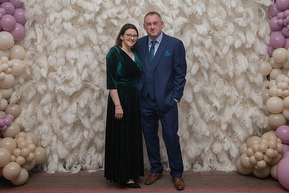 Formal event portrait from the Gift of Life Ball at the Radisson Hotel in Ireland