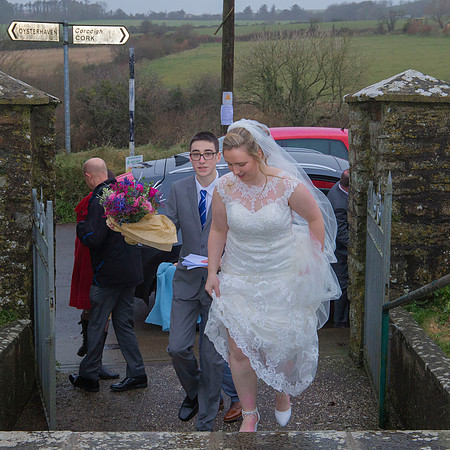 Elegant wedding portrait in Cork, Ireland 4