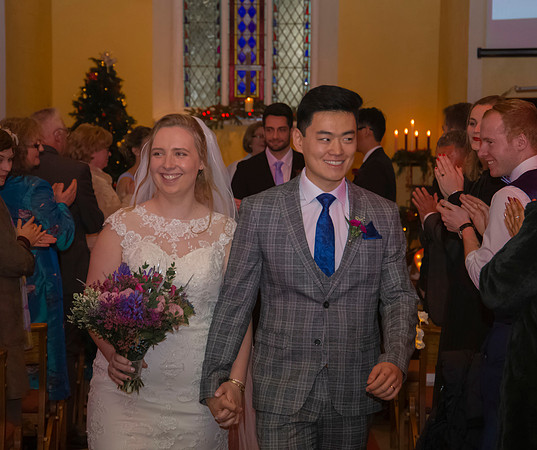 Bride and groom wedding portrait in Cork, Ireland 6