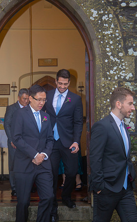 Bride and groom wedding portrait in Cork, Ireland 7