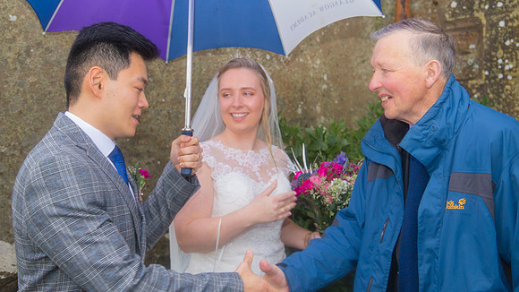 Natural wedding portrait in Cork, Ireland 7