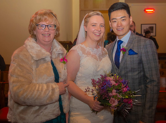Bride and groom wedding portrait in Cork, Ireland 9