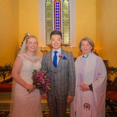 Elegant wedding portrait in Cork, Ireland 9