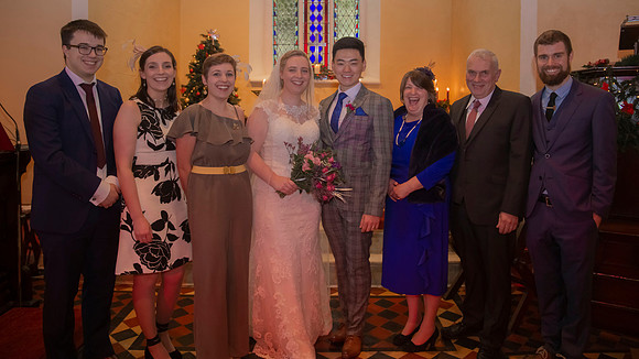 Romantic Cork wedding portrait in Ireland 10