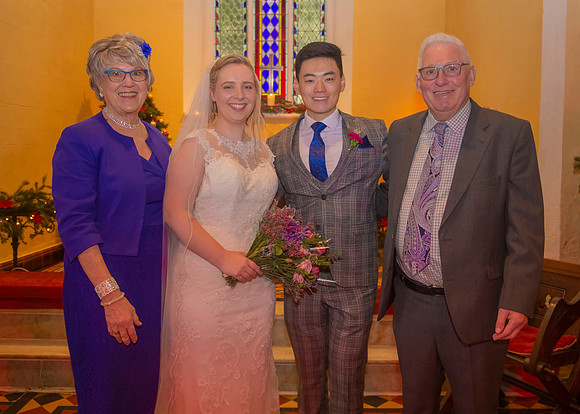 Elegant wedding portrait in Cork, Ireland 10