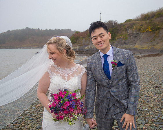Elegant wedding portrait in Cork, Ireland 13