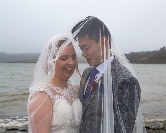 Cork wedding couple portrait in Ireland 14