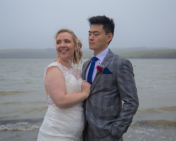 Cork wedding couple portrait in Ireland 15