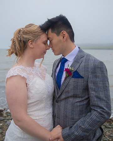 Bride and groom wedding portrait in Cork, Ireland 15