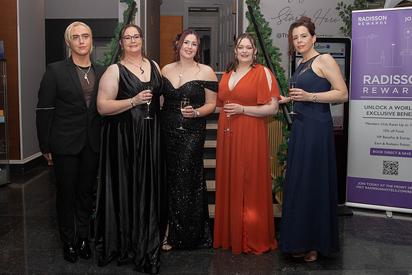 Formal event portrait from the Gift of Life Ball at the Radisson Hotel in Ireland