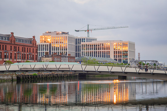 Mary Elmes Bridge pedestrian crossing in Cork City