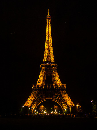 Eiffel Tower at Night