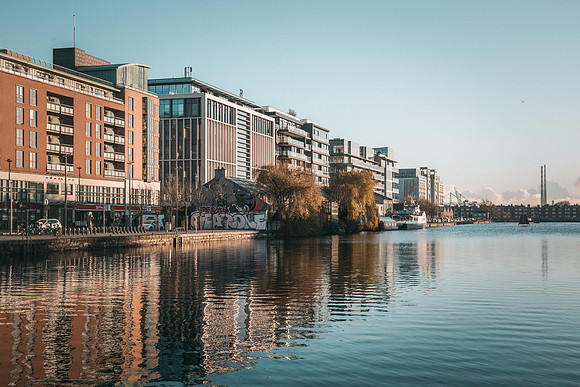 Dublin Docklands Waterfront, Dublin, Ireland