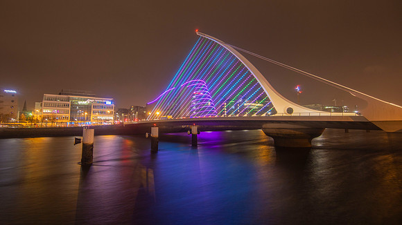 Samuel Beckett Bridge Dublin, Dublin, Ireland