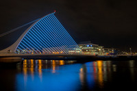 Samuel Beckett Bridge Dublin Docklands View, Dublin, Ireland
