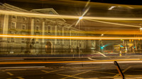 Trinity College Dublin Light Trails, Dublin, Ireland