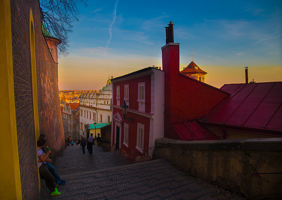 Prague Castle Walkway 3