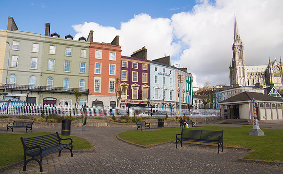 Seafront view in Cobh, County Cork, Ireland