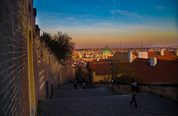 Prague Castle Walkway 2