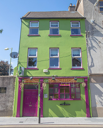 Traditional pub frontage in Youghal, County Cork, Ireland