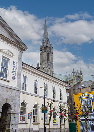 Waterfront view in Cobh, County Cork, Ireland
