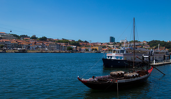 Boat on River Douro