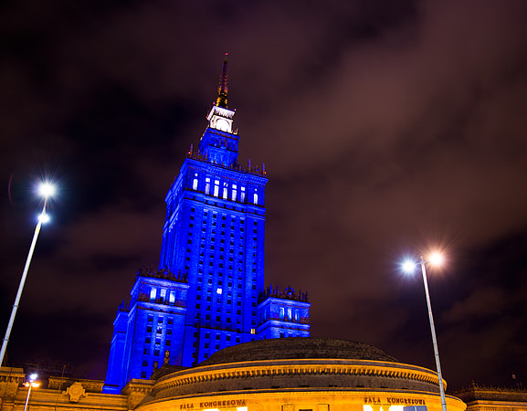 Palace of Culture and Science Clock