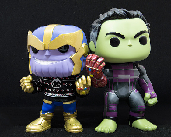 Funko Bobblehead - Thanos and Hulk