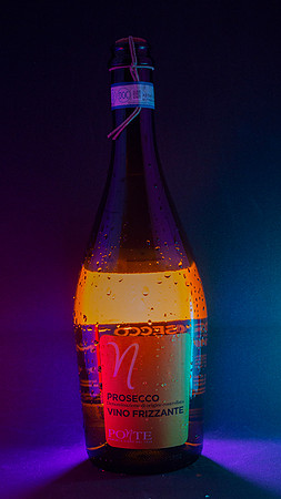 Prosecco Wine Jameson Neon Light