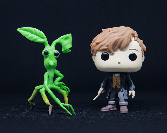 Funko Bobblehead - Pickett and Newt Scamander