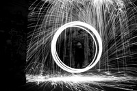 Steel Wool Bland and White