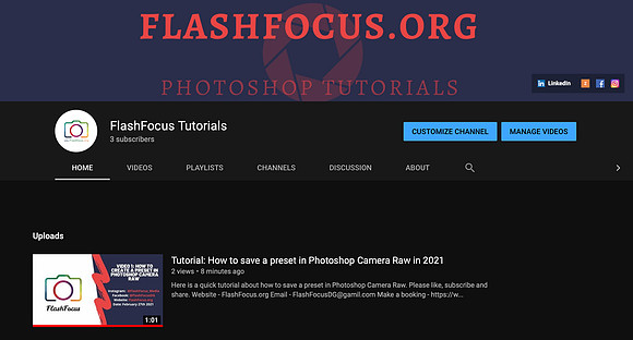 FlashFocus Youtube Account