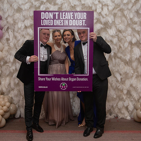 Formal event portrait from the Gift of Life Ball at the Radisson Hotel in Ireland