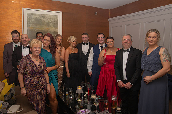Guests attending the Gift of Life Ball in Ireland to commemorate organ donors and recipients