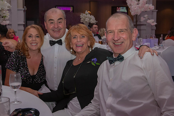Formal event portrait from the Gift of Life Ball at the Radisson Hotel in Ireland