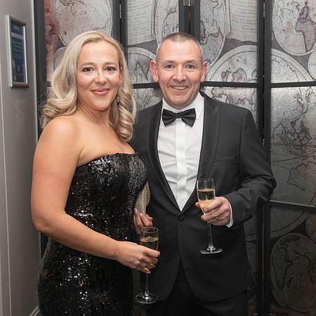 Guest portrait at the Gift of Life Ball black tie event at the Radisson Hotel in Ireland