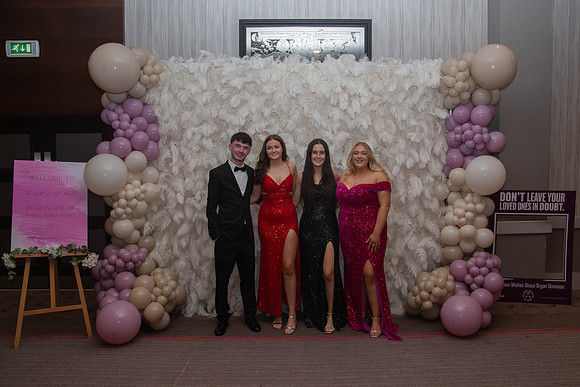 Guest portrait at the Gift of Life Ball black tie event at the Radisson Hotel in Ireland