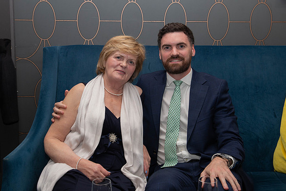 Guests attending the Gift of Life Ball in Ireland to commemorate organ donors and recipients