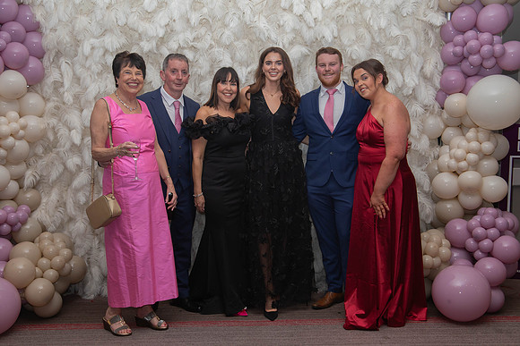 Guests attending the Gift of Life Ball in Ireland to commemorate organ donors and recipients