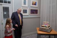 90th birthday party detail photograph in Cork, Ireland.