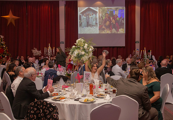 Guests attending the Gift of Life Ball in Ireland to commemorate organ donors and recipients