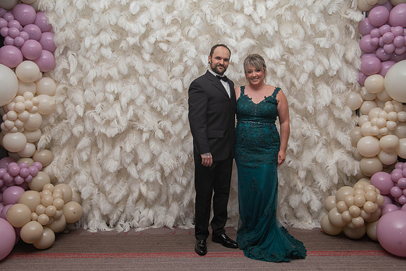 Black tie guests photographed at the Gift of Life Ball organ donation event in Ireland