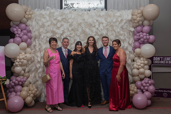 Black tie guests photographed at the Gift of Life Ball organ donation event in Ireland